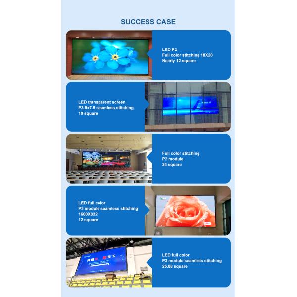SMD P2.5mm Small Pitch LED Display screen SMD2121 160*160 HRSIM-P2.5