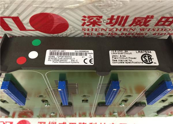 Quality KJ4001X1-BE1 8 Input Interface Module / Analog I O Module With Shield Bar Controller for sale