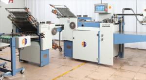 530mm Width Industrial Large Format Paper Folding Machine For Booklet