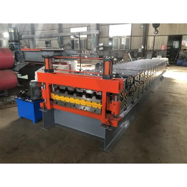 Color Steel Double Layer Roof Roll Forming Machine For Metal Sheet Making