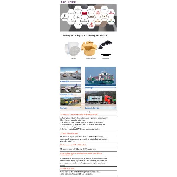 Jewelry Boxes Material LED Velvet for Customized Size Hanhong Logo Embossed Ring Gift