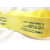Eco - Friendly Narrow Nylon Elastic Woven Tape Woven Name Tapes 30D / 50D / 100D Yarn for sale