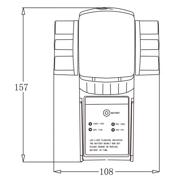 Kad Mini Electric Pallet Truck Forklift Control Handle