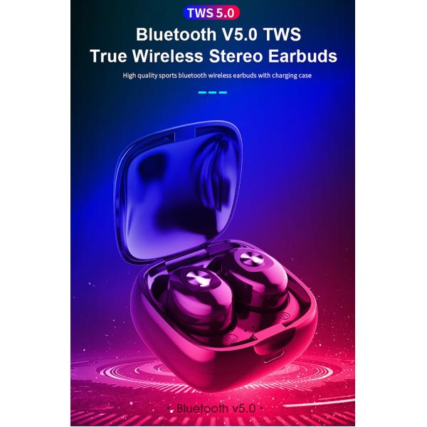5D Stereo Tws Bluetooth 5.0 Earphone Stereo Wireless Earbus HiFi Sound Sport Earphones Handsfree Gaming Headset