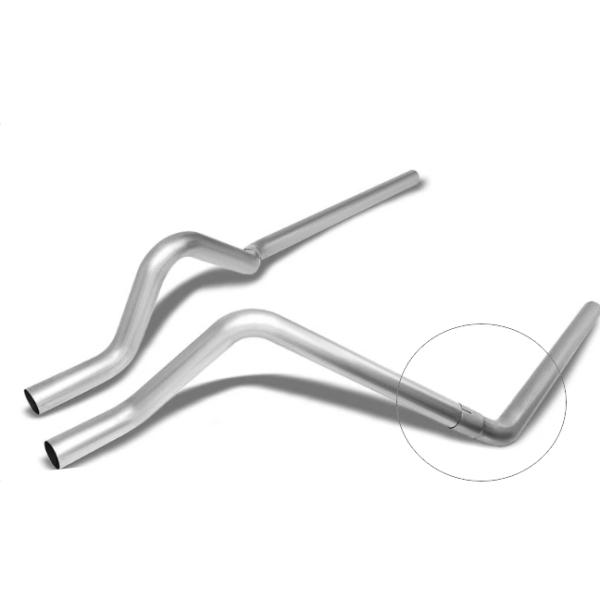 2mm 5 Inch ID-OD 10.5X10.5 Inch 90 Degree Exhaust Elbow