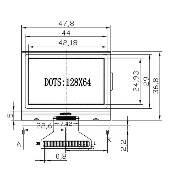 Factory Customize TN STN HTN FSTN COB COG LCD Display Module