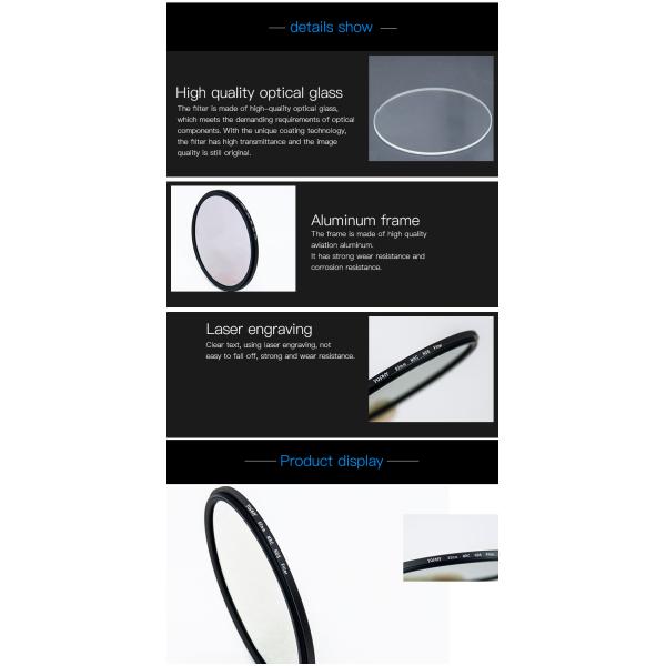 Reducing Shutter Speed 10 Stop Nd Filter , Neutral Density Filter For Landscape Photography