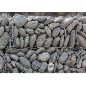China Easily Assembled Gabion Mesh Retaining Wall Galvanized Gabion Stone Baskets wholesale