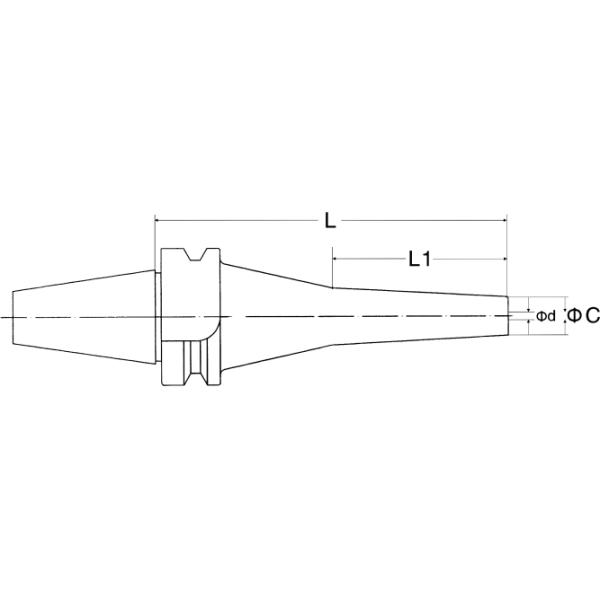 Hydraulic Precision Tool Holders ISO 20 Taper Tool Holders Hole Making