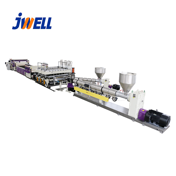 JWELL PVC PE Waterproof Sheet Extrusion Line