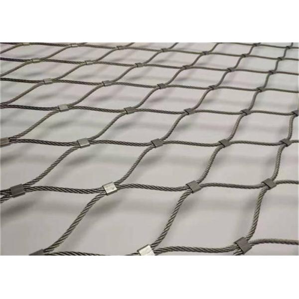 304 Stainless Steel Rope Net – Durable Cable Mesh for Birds and Plants, Ideal for Poultry Breeding, Garden Safety, and Football Fields