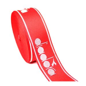 100% Polyester Nylon Jacquard Webbing For Luggage Seat Belt