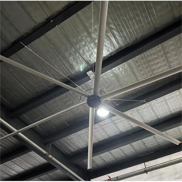 7.3m 24FT Large Industrial Hvls Ceiling Fan PMSM Brushless Motor And Super Air Volume