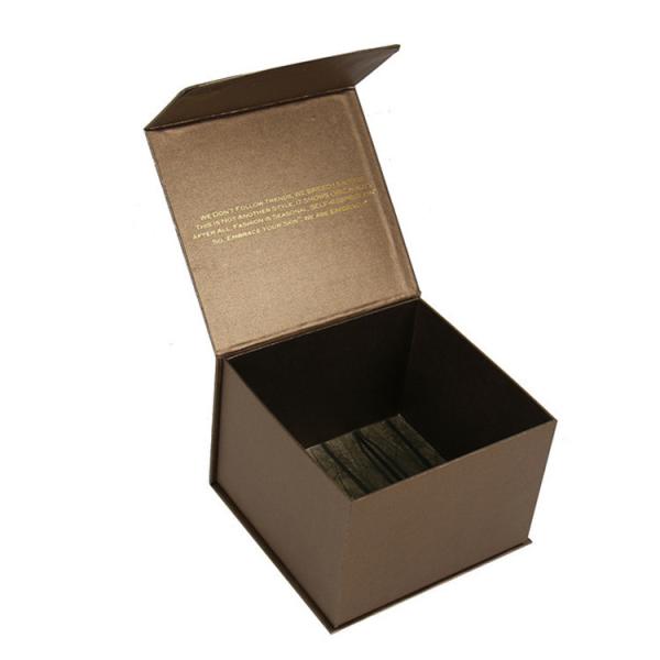 Magnetic Closure Square Baseball Cap Shipping Box Hard Cardboard Lightweight