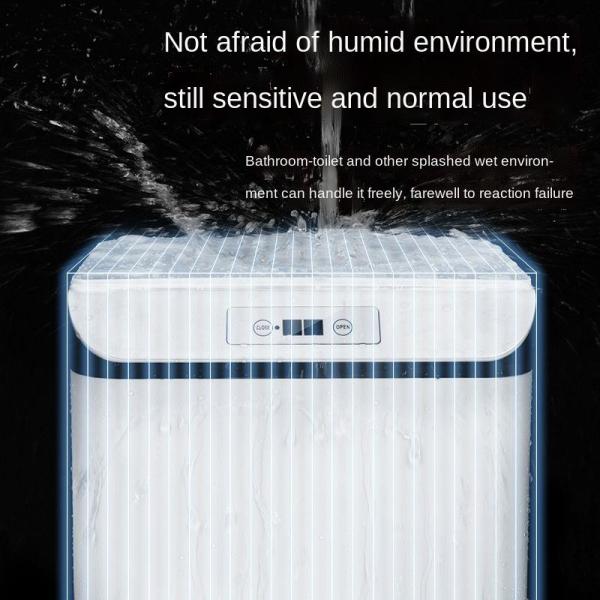 Portable Electronic Household Kitchen Induction Garbage Bin Automatic Sensor Mini Indoor Plastic Smart Trash Can