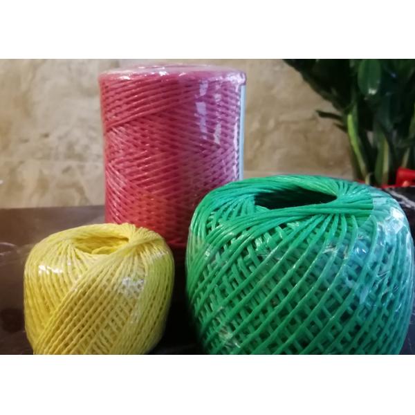 Colorful PP Polypropylene Twine Rope Twisted 2 3 Strands