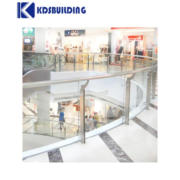 Hot Sale Balcony Double Tempered Glass Hurricane Impact Safety Fence Panels Outdoor