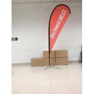 Outdoor Advertising Teardrop Flag Banner with Kits