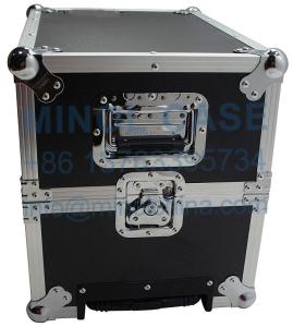 100 LP Vinyl Records Rolling Flight Case Wheels With Handle