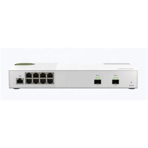 Original QSW-M2108-2S Two 10GbE SFP+ Ports And Eight 2.5GbE Ethernet Ports L2 Web-based NMS Switch
