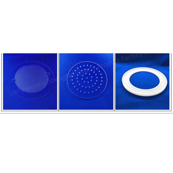 Customization Clear Military Industrial Complex Application Precision CNC Milling Precision Glass Machining