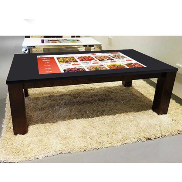 43 Inch Object Recognition Restaurants Smart Digital Interactive Multi Touch Table Price Shop Dining Table for Education