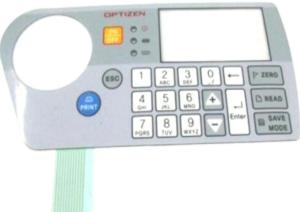 China Flat Flexible Printed FPC Circuit Membrane Touch Switch With Embossed Keys wholesale