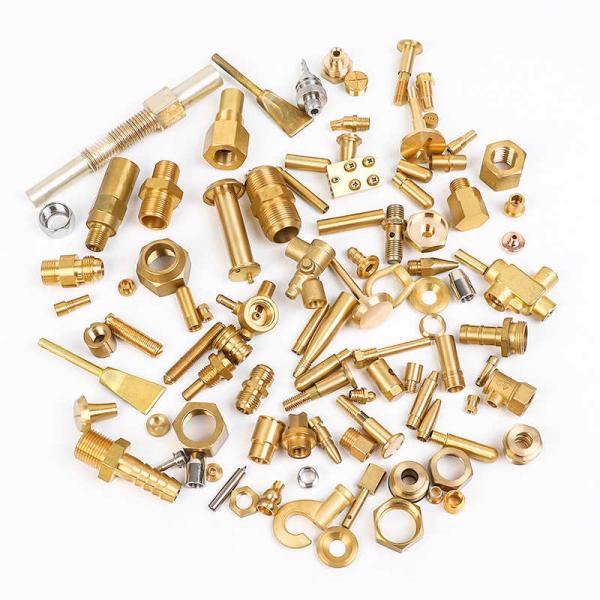 Precision Brass CNC Turned Components For Fasteners And Auto Industries