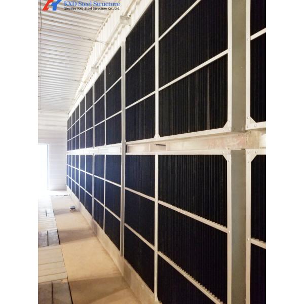 KXD Poultry House Equipment Automatic Broiler Feeding System For Broilers / Layers