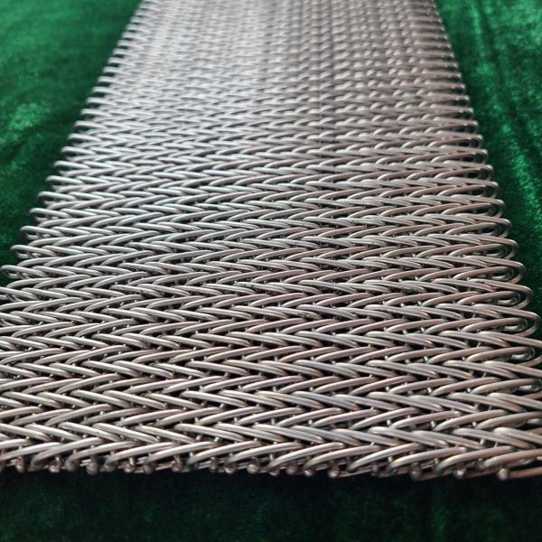 Quality High strength Spiral Mesh Belt Stainless Steel Wire Mesh Belt for sale