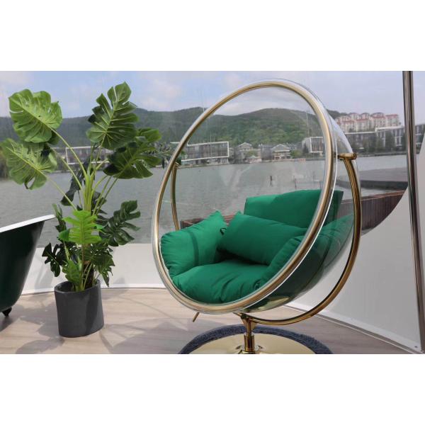 Dome House Igloo Transparent Inflatable Tent with 4 Parts Bathroom, living room, bedroom and passageway