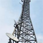 Satellite Televisions Microwave Signal Radio Steel Structure Tower Wireless