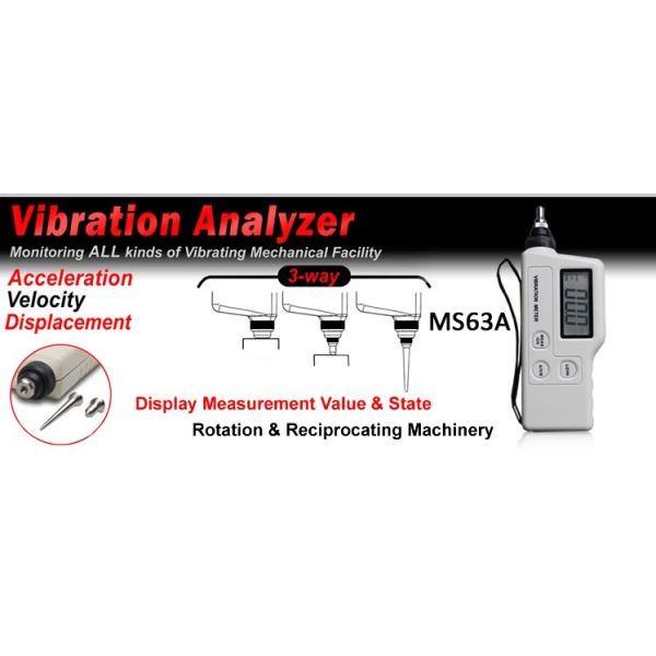 handheld portable digital vibration meter MS63A