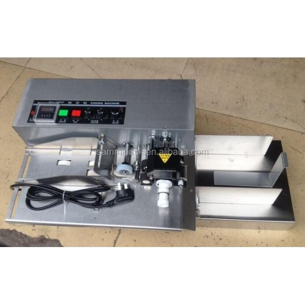 MY-380F Continuous Expiry Date Coder,High Speed Ink Roll Batch Number Printing Machine for Home Use & Industrial Labeling