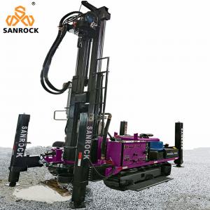 China Hydraulic Water Well Drilling Rig Depth 260m Bore hole Portable Water Well Drilling Rigs wholesale