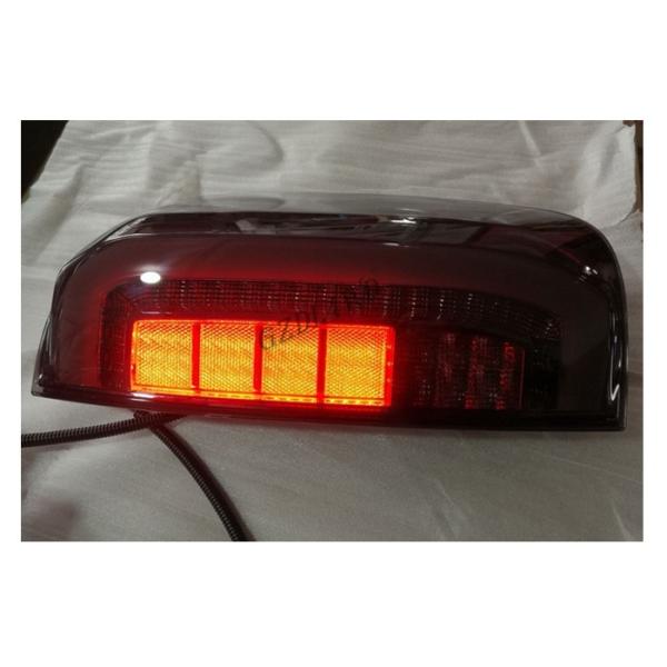 Smoke Black / Red LED 4x4 Driving Lights For Nissan Navara NP300 Auto Parts