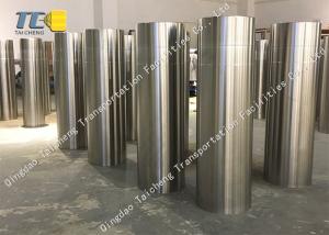 China Sliver Removable Security Bollard 304 Stainless Steel Material Anti Impact wholesale
