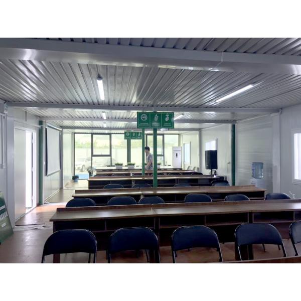 Prefabricated Light Weight Container House Quick Installation Steel Structures Buildings