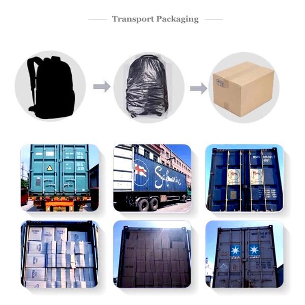 PU Leather Travel Men Business Backpack With Physiological Curve Back