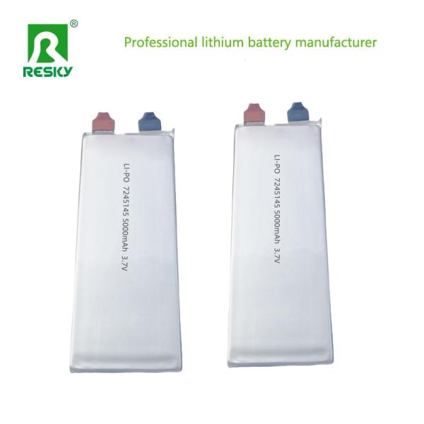 Rechargeable Lithium Ion Polymer Battery Cell 7244145 3.7v 5000mAh 18.5wh 30C Power