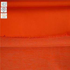 High Visibility Orange 260gsm Polyester Cotton Interweave Fabric