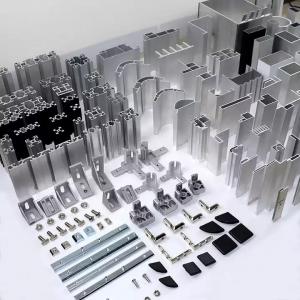 China V T Slot Extrusion Aluminum Profile 8080 6063 Alloy Frame Industrial Custom wholesale