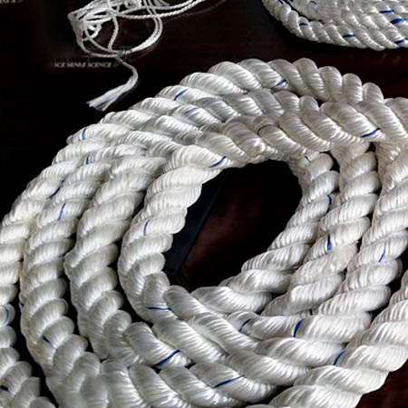 High Strength UV Resistant Chemical Resistant Polyester Rope for Marine and Industrial Use