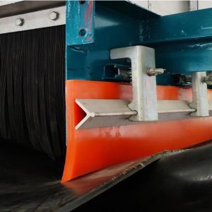 Polyurethane Skirt Rubber For Conveyor Mining Bulk Material Handling
