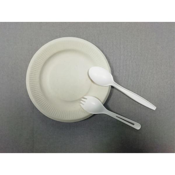 5.8 Inch All-Natural, Eco-Friendly, Biodegradable, And Compostable Bio-Plastic Spork high quality plastic cutlery