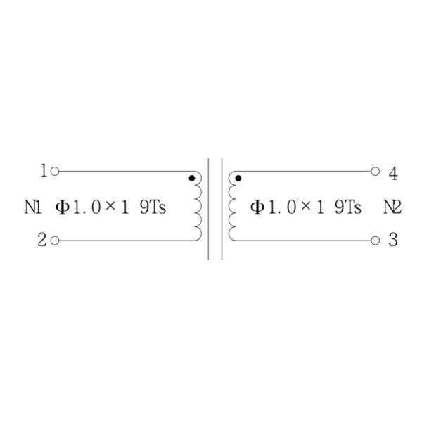 ISO9001 320uH To 665uH Common Mode Choke Inductor