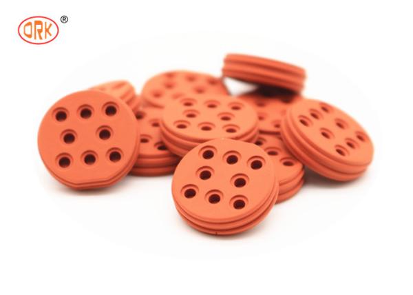 Quality ISO9001 Automotive 70 Shore A Silicone Molded Connector Silicone Seals for sale