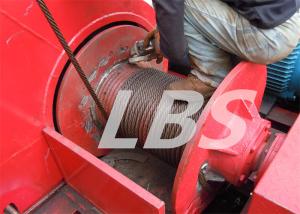 China 40m/min Wire Rope Winding Hydraulic Drum Winch CCS approval on sale