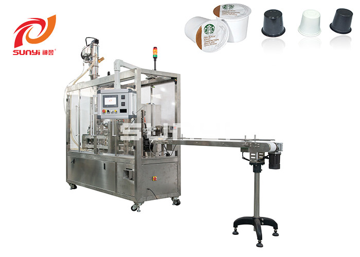 China Single Lane 0.8MPa K Cup Filling And Sealing Machine wholesale