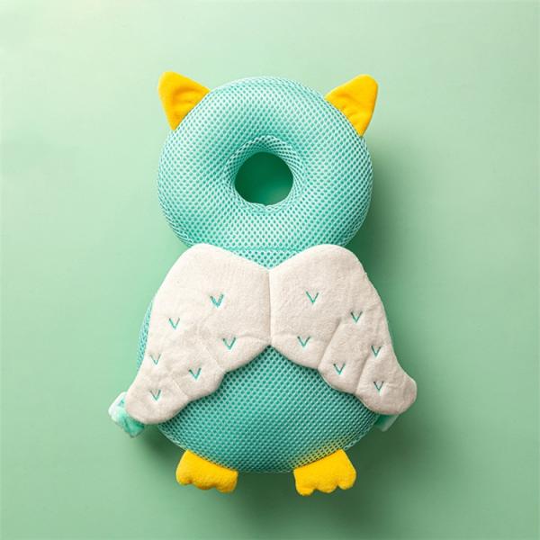 Polyester Cotton Plush Toys Pillows , Anti Fall Pillow Baby 30*19*6cm